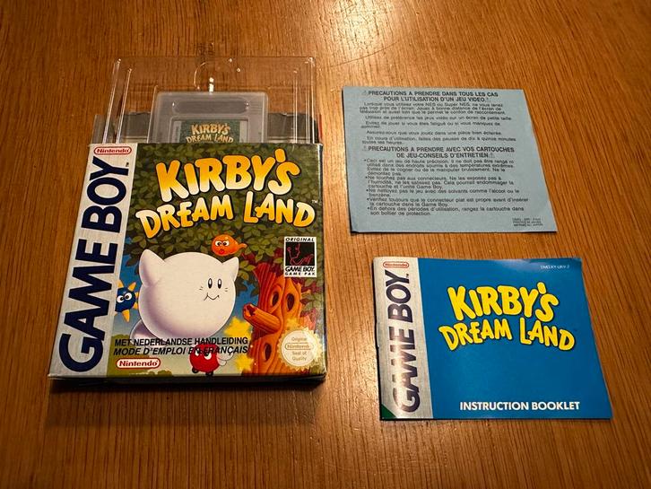 Kirby's Dream Land - Game Boy Compleet!, Spelcomputers en Games, Games | Nintendo Game Boy, Zo goed als nieuw, Platform, 1 speler