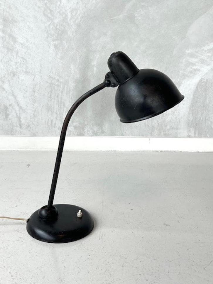 Kaiser Idell 6556 burolamp Christian Dell desk lamp 1931, Huis en Inrichting, Lampen | Tafellampen, Gebruikt, Minder dan 50 cm