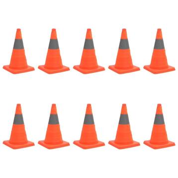 AANBIEDING | Verkeerskegel pylon pion 10 stuks POP UP GRTS B beschikbaar voor biedingen
