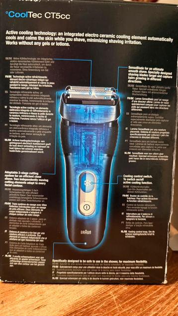 Braun Cooltec Ct5cc shaver scheerapparaat zgan beschikbaar voor biedingen