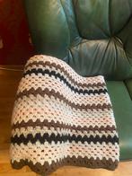 Vintage gehaakt plaid afmeting 185-100, Huis en Inrichting, Woonaccessoires | Plaids en Woondekens, Ophalen of Verzenden, Zo goed als nieuw