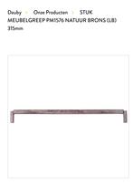 Nieuwe Dauby meubelgreep 315 mm PM1576 natuur brons., Ophalen of Verzenden, Nieuw, Overige typen