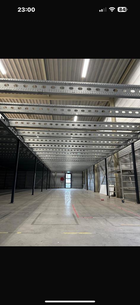 Entresolvloer verdiepingsvloer zoldervloer 600 m2, Doe-het-zelf en Verbouw, Vloerdelen en Plavuizen, Zo goed als nieuw, Vloerdelen of -planken