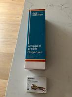 Slagroom Dispenser + chargers, Ophalen of Verzenden, Nieuw