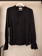 Fabienne Chapot Zwarte Blouse Maat 36, Ophalen of Verzenden, Zo goed als nieuw, Maat 36 (S), Zwart