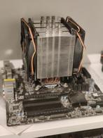 Intel Core i5 3350P + 8GB RAM + ASRock B75 Pro3-M + Scythe M, Computers en Software, Moederborden, LGA 1155, Gebruikt, Micro-ATX