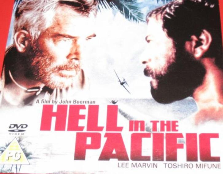 DVD Hell in the Pacific 1968 met oa Lee Marvin, Cd's en Dvd's, Dvd's | Klassiekers, Nieuw in verpakking, Actie en Avontuur, 1960 tot 1980
