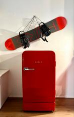 Retro Rode Bosch Koelkast - Classic Edition, Witgoed en Apparatuur, Koelkasten en IJskasten, Ophalen, Gebruikt, 120 tot 140 cm