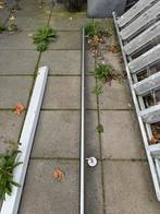 Rvs teapleuning recht nieuw 4,40 m, Doe-het-zelf en Verbouw, Ladders en Trappen, Ophalen, Nieuw, 4 meter of meer