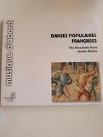 Danses Populaires Françaises - The Broadside Band, Cd's en Dvd's, Ophalen of Verzenden, Middeleeuwen en Renaissance, Zo goed als nieuw