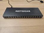 Netgear sg316pp PoE injector gigabit switch inc voeding, Ophalen of Verzenden, Gebruikt