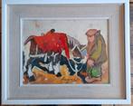 Basso Ragni (Italy), Scena campesta. Expressionistisch., Ophalen