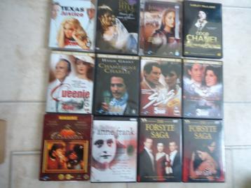 drama - miniseries - romantiek - dvd pakket met 11x topfilms beschikbaar voor biedingen