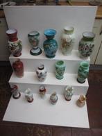 Verzameling antieke Opaline vazen 15 stuks, Antiek en Kunst, Antiek | Vazen, Ophalen