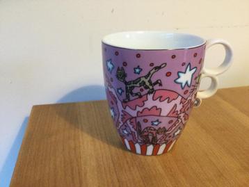 Mooie beker - Goebel - City Cats - Mok - James Rizzi beschikbaar voor biedingen