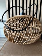 Rotan hanglamp - Natuurlijke sfeer, Ophalen of Verzenden, Zo goed als nieuw, Hout, Minder dan 50 cm