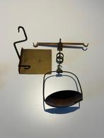 Antieke weegschaal met gewichten, Ophalen of Verzenden