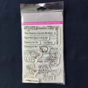 MFT CS-328 Woodland Friends stemepl + snijmal beschikbaar voor biedingen