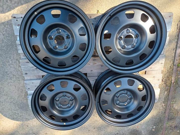 17" STALEN VELGEN 5x114.3 JEEP COMPAS MITSUBISHI TOYOTA KIA, Auto-onderdelen, Banden en Velgen, Velg(en), Zomerbanden, 17 inch
