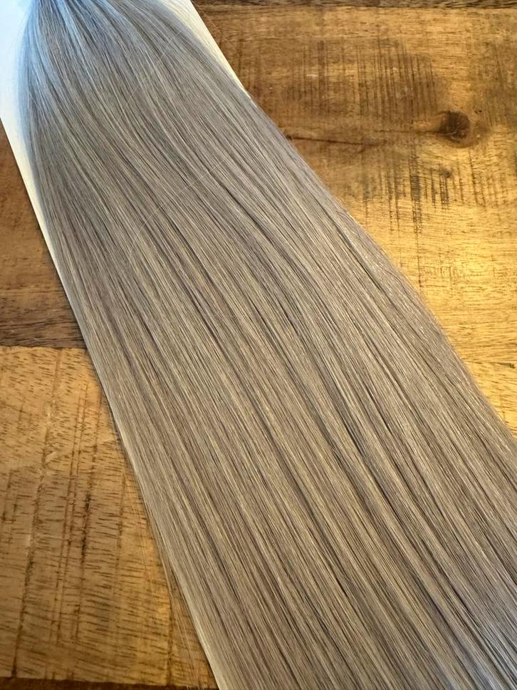 Grijze Genius Weave Extensions - 45cm, Sieraden, Tassen en Uiterlijk, Uiterlijk | Haarverzorging, Nieuw, Pruik of Haarverlenging