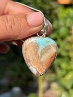 Larimar EdelsteenKetting Handgemaakt, Ophalen of Verzenden, Nieuw