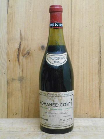70 jaar * ROMANEE CONTI 1955 * Geen flauwe biedingen aub... beschikbaar voor biedingen