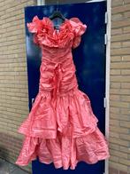 Zalm roze feestjurk, Ophalen of Verzenden, Zo goed als nieuw, Maat 34 (XS) of kleiner
