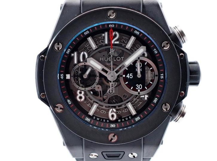 Hublot Big Bang Unico ceramic, Sieraden, Tassen en Uiterlijk, Horloges | Heren, Zo goed als nieuw, Polshorloge, Overige merken