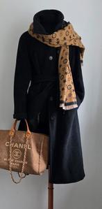 Marella Max Mara oversized iconische lange mantel zwart, Max Mara MaxMara, Verzenden, Zwart