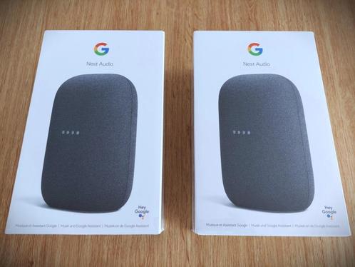 Google Nest Audio nieuw in plastic seal, Audio, Tv en Foto, Luidsprekers, Nieuw, Front, Rear of Stereo speakers, Minder dan 60 watt