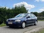 Opel Astra 1.6 16V 5D 2001 Blauw, Auto's, Voorwielaandrijving, Stof, Zwart, 4 cilinders