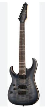 Harley Benton amarok 7 linkshandig, Muziek en Instrumenten, Snaarinstrumenten | Gitaren | Elektrisch, Ophalen of Verzenden, Zo goed als nieuw