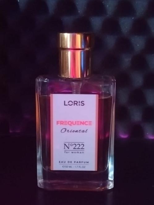 Loris parfum 222 For Her 50ml (Geïnspireerd Black Opium), Sieraden, Tassen en Uiterlijk, Uiterlijk | Parfum, Zo goed als nieuw