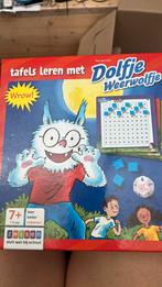 Dolfje Weerwolfje tafels leren, Hobby en Vrije tijd, Gezelschapsspellen | Bordspellen, Ophalen of Verzenden, Zo goed als nieuw