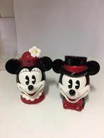 Enesco Disney Mickey & Minnie Peper en Zoutstel (nieuw), Ophalen of Verzenden, Mickey Mouse, Nieuw, Beeldje of Figuurtje