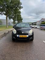 Suzuki Alto 1.0 2011 Zwart airco  nieuwe apk bij afleveren, Voorwielaandrijving, Stof, 200 kg, 4 stoelen