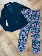 Studio anneloes set M clean blazer  & flower broek, Kleding | Dames, Maat 38/40 (M), Ophalen of Verzenden, Zo goed als nieuw, Jasje