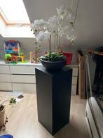 Zuil + kunstplant, Huis en Inrichting, Woonaccessoires | Zuilen en Pilaren, Ophalen, Zo goed als nieuw
