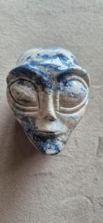 Aliën Sodalite Kristallen Hoofd, Antiek en Kunst, Ophalen of Verzenden