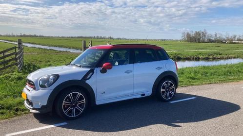 UNIEK – Mini Countryman 1.6 John Cooper Works 2015 Wit 4x4, Auto's, Mini, Particulier, Countryman, 4x4, Airbags, Airconditioning