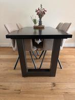 Tafel U poot, Huis en Inrichting, Tafels | Eettafels, Ophalen, Gebruikt, 50 tot 100 cm, Vijf personen of meer