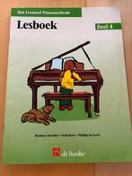 Hal Leonard Pianomethode lesboek deel 4, Verzenden, Overige genres, Zo goed als nieuw, Artiest of Componist