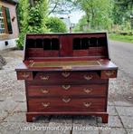Engels mahonie bureau secretaire, Ophalen