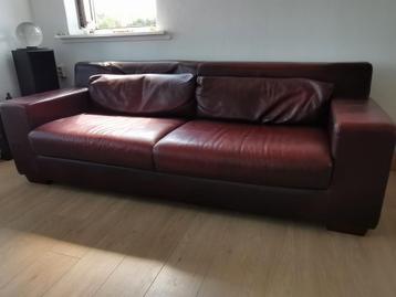 Decoro leren bank  beschikbaar voor biedingen