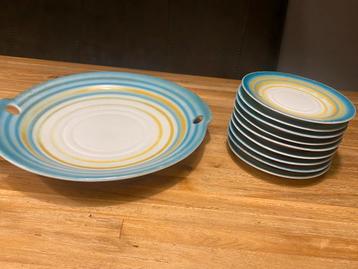 Bijzonder vintage servies Mosa Maastricht beschikbaar voor biedingen