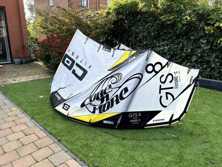 core gts3 8m gts kitesurf kite, Watersport en Boten, Kitesurfen, Kite, 8 m², Geen board, Ophalen