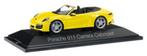 Porsche 911 Carrera cabrio, geel (991 II) Herpa, Hobby en Vrije tijd, Modelauto's | 1:43, Ophalen of Verzenden, Nieuw, Auto, Overige merken