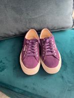 SUPERGA suède 39 paars/magenta, Ophalen of Verzenden, Zo goed als nieuw, Overige kleuren, Sneakers of Gympen