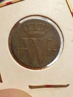Halve cent 1857, nr.2 (03), Postzegels en Munten, Munten | Nederland, Ophalen of Verzenden