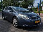 Toyota Avensis 2.0 16V Vvt-i Wagon CVT 2009 Blauw, Auto's, Zwart, 4 cilinders, Blauw, Stationwagon